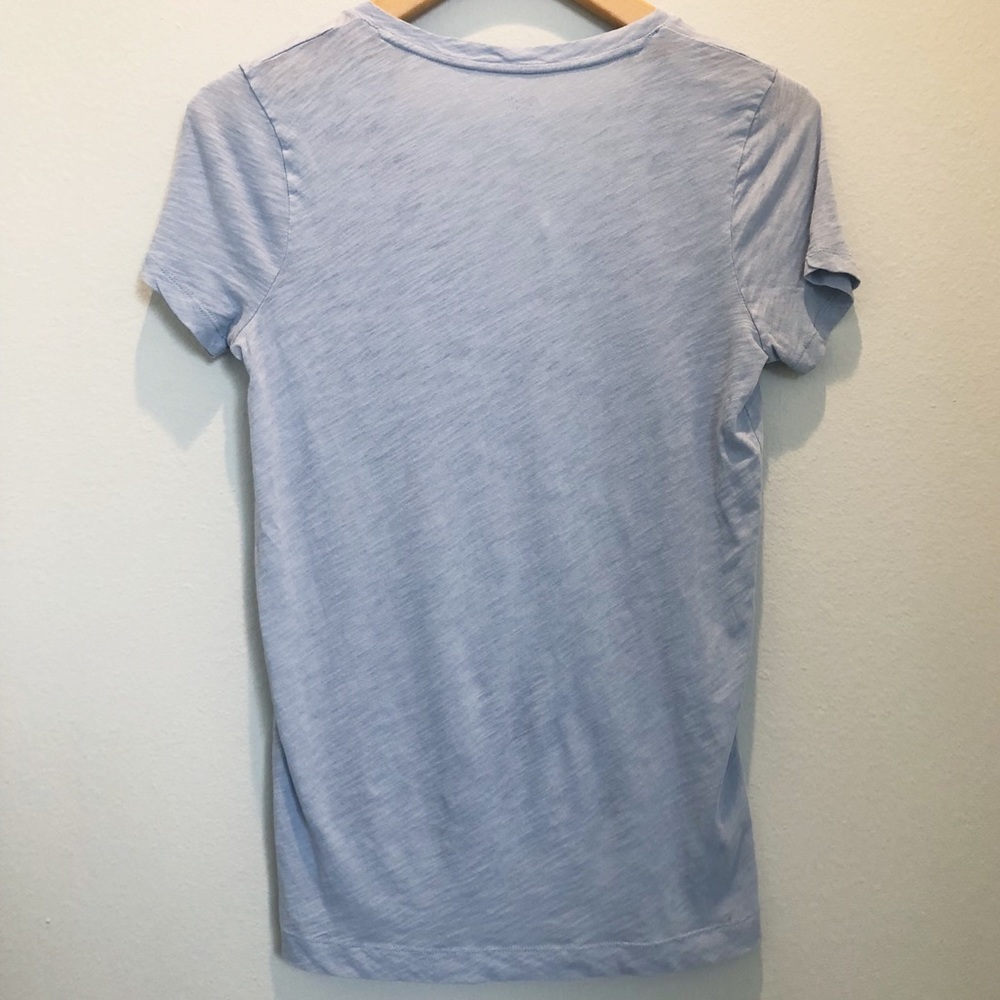 Madewell Whisper Cotton V-neck Pocket Tee Shirt - Picture 4 of 6